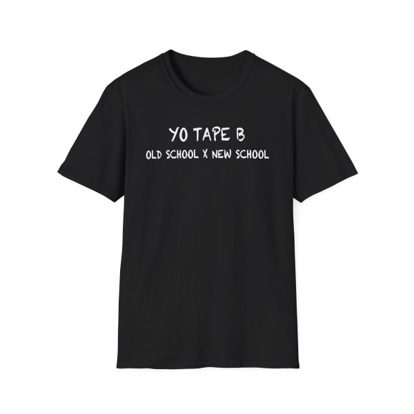 Tape B Old School x New School Unisex Softstyle T-shirt