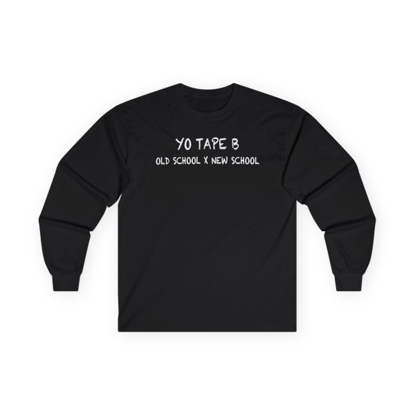Tape B Old School x New School Unisex Ultra Cotton Long Sleeve Tee