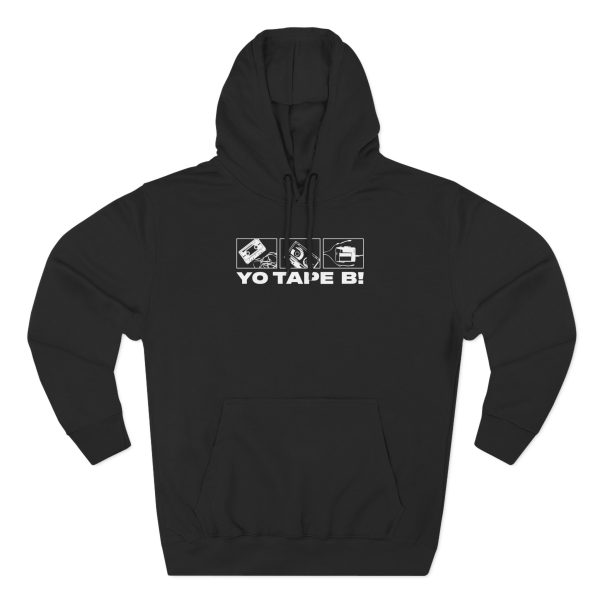 Tape B Yo Tape Three-panel Fleece Hoodie